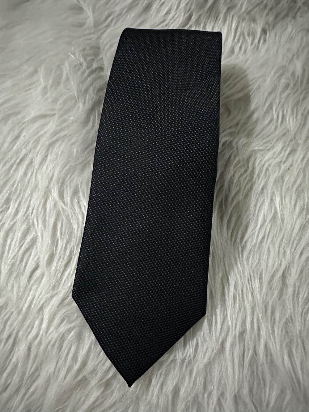 Michael Kors Textured Black Men's Tie